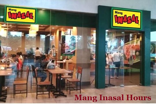 Mang Inasal Hours